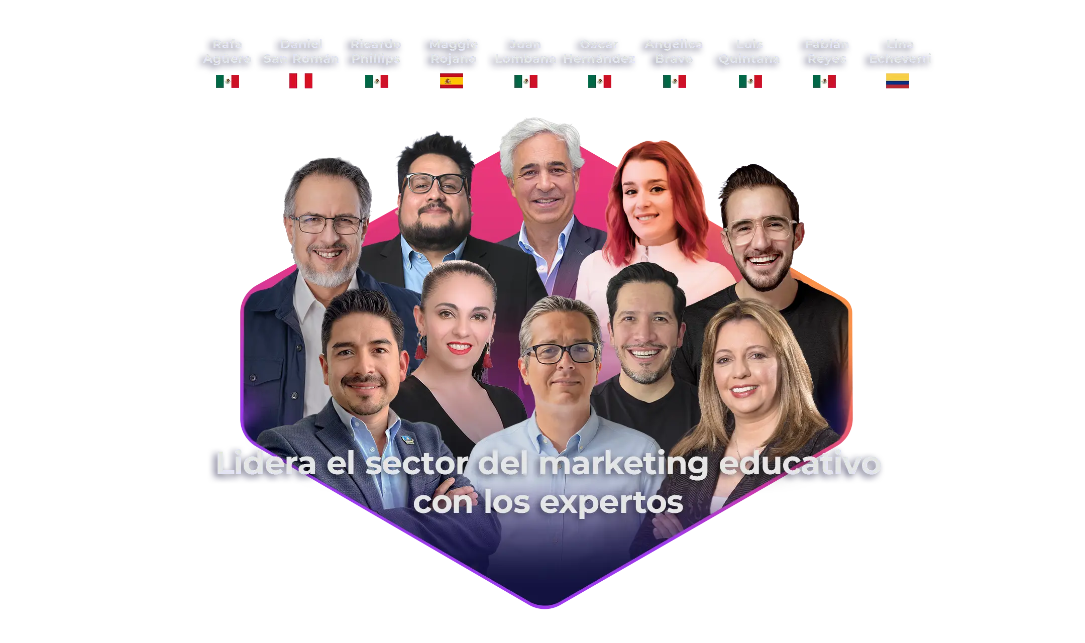 Aprende a captar y retener más alumnos con Juan Lombana, Rafa Agüero, Maggie Rojano, Daniel San Román y Ricardo Phillips en CIMEDU8