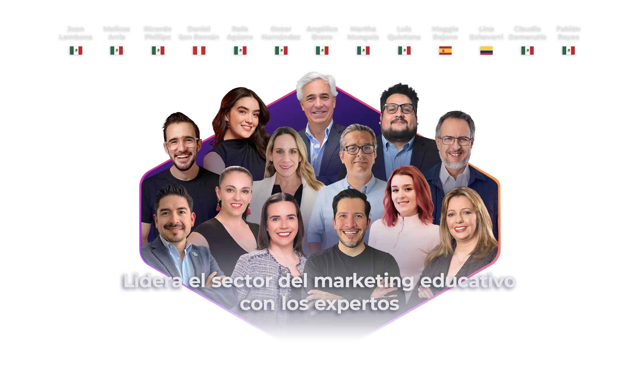 Aprende a captar y retener más alumnos con Juan Lombana, Melissa Arria, Rafa Agüero, Maggie Rojano, Daniel San Román, Ricardo Phillips, Oscar Hernández, Martha Munguía, Luis Quintana, Fabián Reyes, Angélica Bravo y Lina Echeverri en CIMEDU8