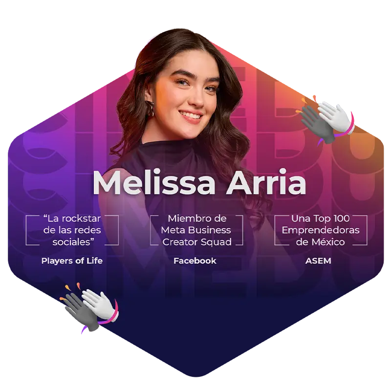 Melissa Arria, la rockstar del contenido digital, está en CIMEDU8