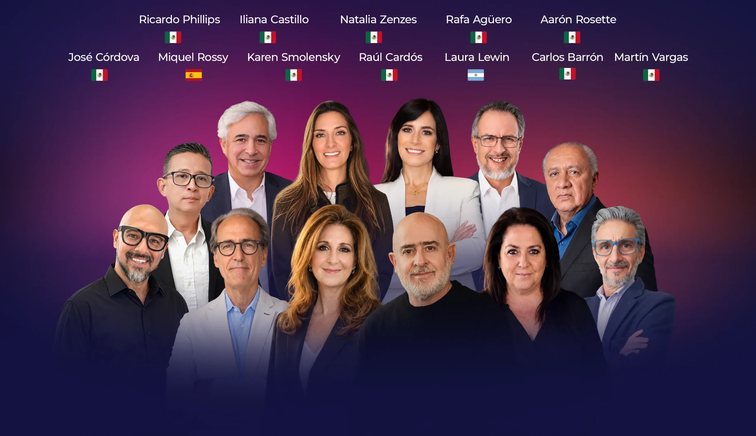 Los expertos en marketing educativo: Raúl Cardós, Miquel Rossy, Karen Smolensky, Ricardo Phillips, Iliana Castillo, Natalia Zenzes, Santiago Kuribreña, Carlos Barrón, Aarón Rosette, Martín Vargas y Rafa Agüero estarán en CIMEDU 9, los días 5, 6 y 7 de noviembre, en el Centro Cultural Mexiquense Anáhuac. Los expertos en marketing educativo: Raúl Cardós, Miquel Rossy, Karen Smolensky, Ricardo Phillips, Iliana Castillo, Natalia Zenzes, Santiago Kuribreña, Carlos Barrón, Aarón Rosette, Martín Vargas y Rafa Agüero estarán en CIMEDU 9, los días 5, 6 y 7 de noviembre, en el Centro Cultural Mexiquense Anáhuac.